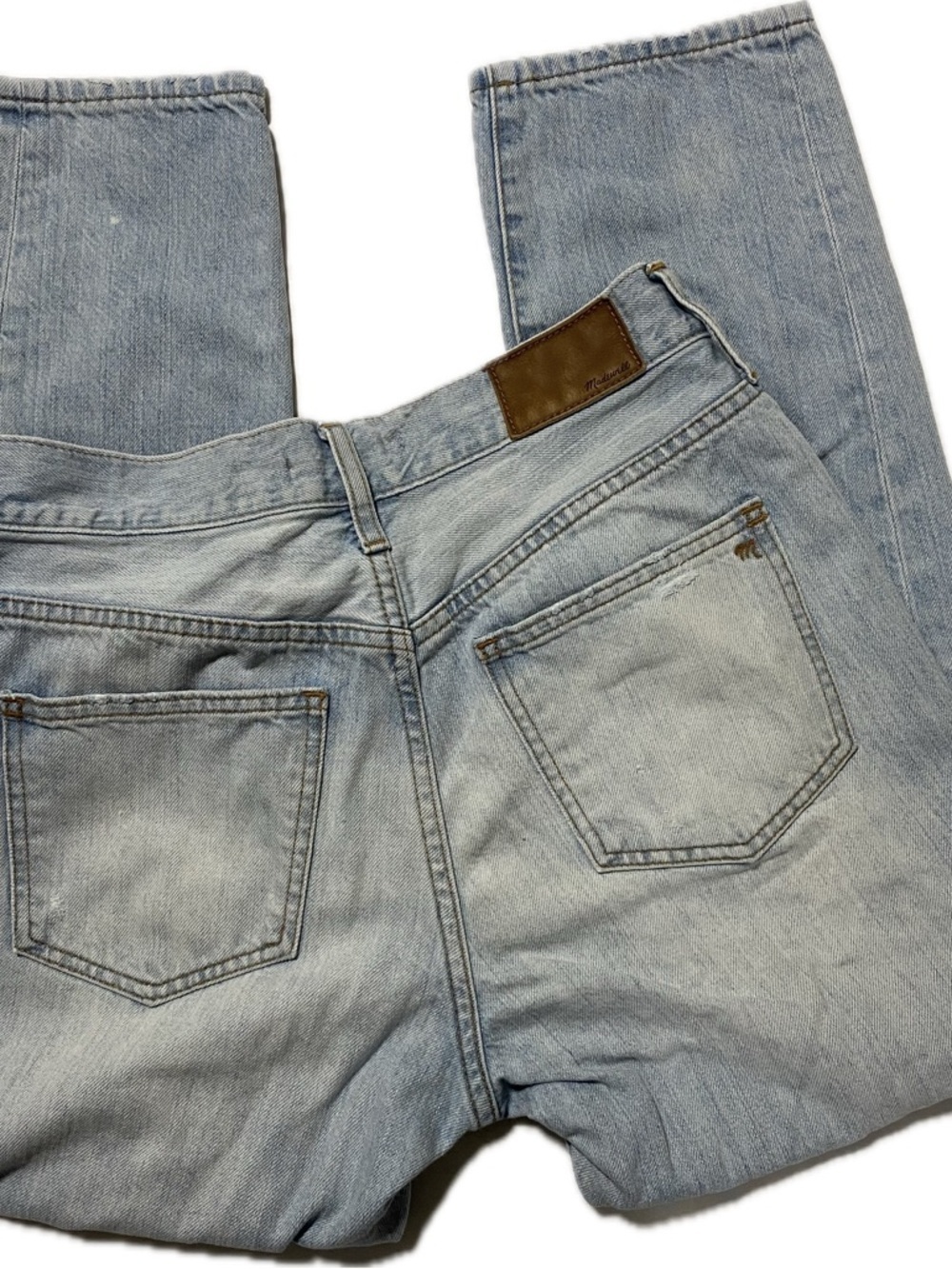 Madewell The Perfect Summer Jeans Blue Straight Jeans size 27